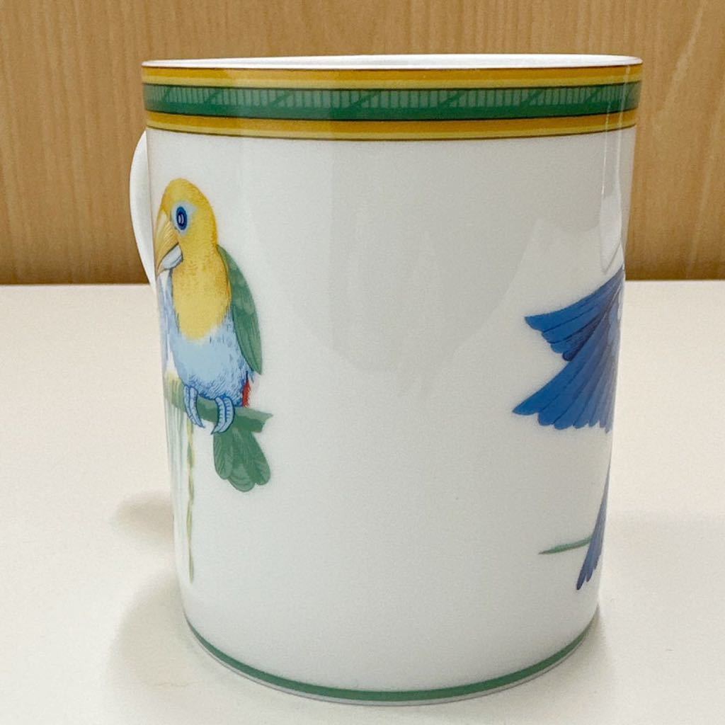 K1118】 ② HERMES エルメス PORCERAINE ポーセリン トゥカン Toucans