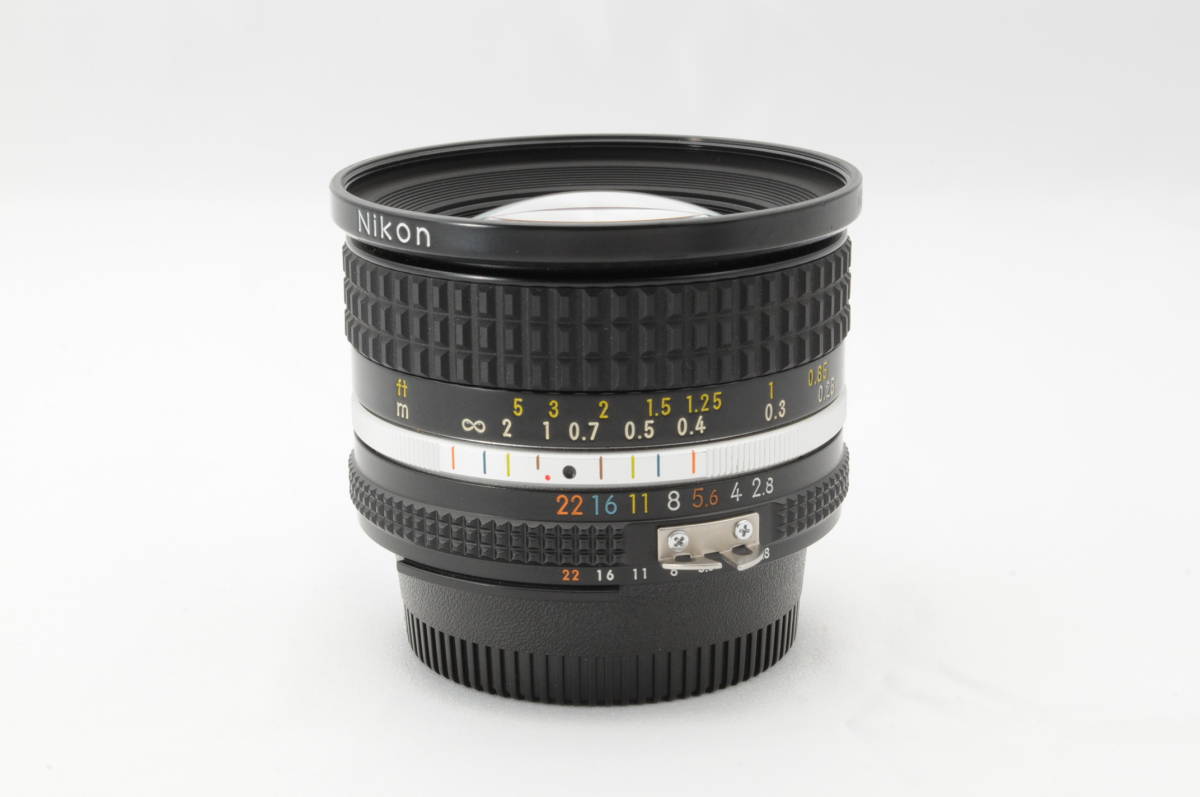 ★超美品★ Nikon ニコン Ai-s NIKKOR 20mm F2.8 ★清潔感溢れる綺麗な外観！光学系キズ無し！細かく動作確認済！★A125_7