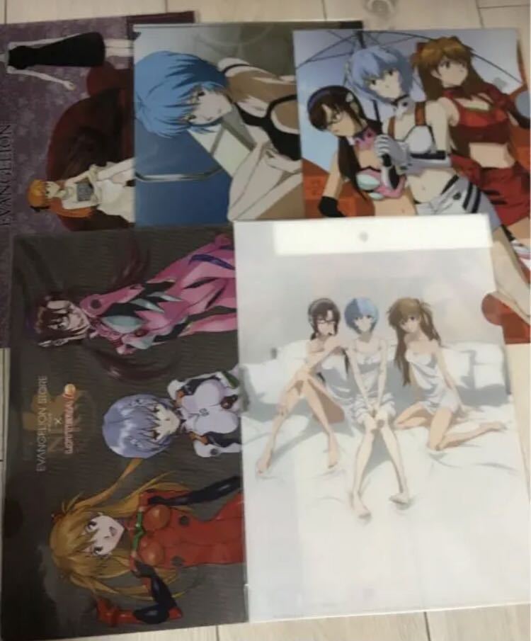 エヴァンゲリオン 美少女写真展 コラボ 限定 クリアファイル レイ