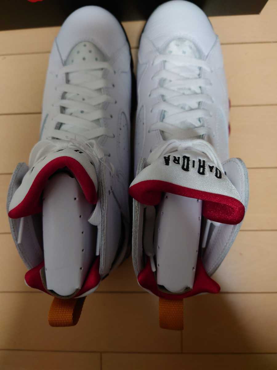 新品未使用 ナイキ エアジョーダン7 カーディナル NIKE AIR JORDAN 7