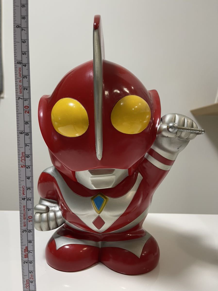 非売品☆ウルトラマン ゼアス スーパービッグサイズ 貯金箱