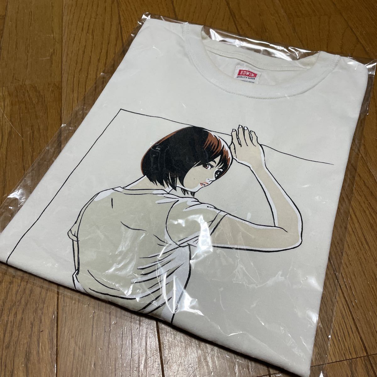  ジーパン女子&times;江口寿史 Tシャツ イラスト 原画 美女 ひばりくん サニー ボーイ sonny boy エドウィン(Tシャツ)｜売買されたオークション情報、yahooの商品情報をアーカイブ公開 - オークファ Tシャツ