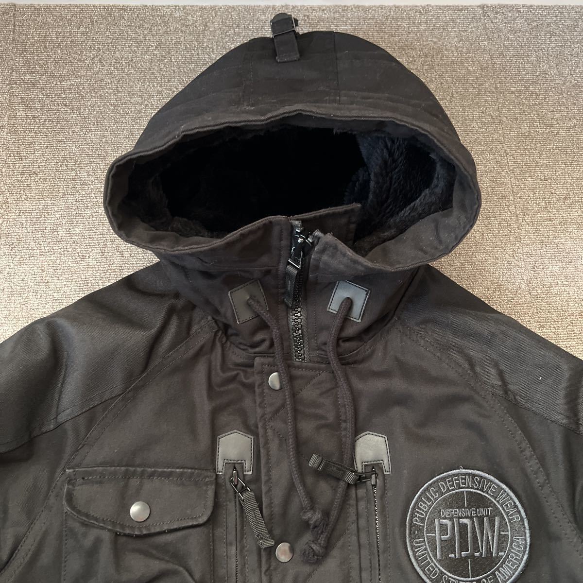 0003 美品 AVIREX PDW ミリタリージャケット アビレックス サイズM 