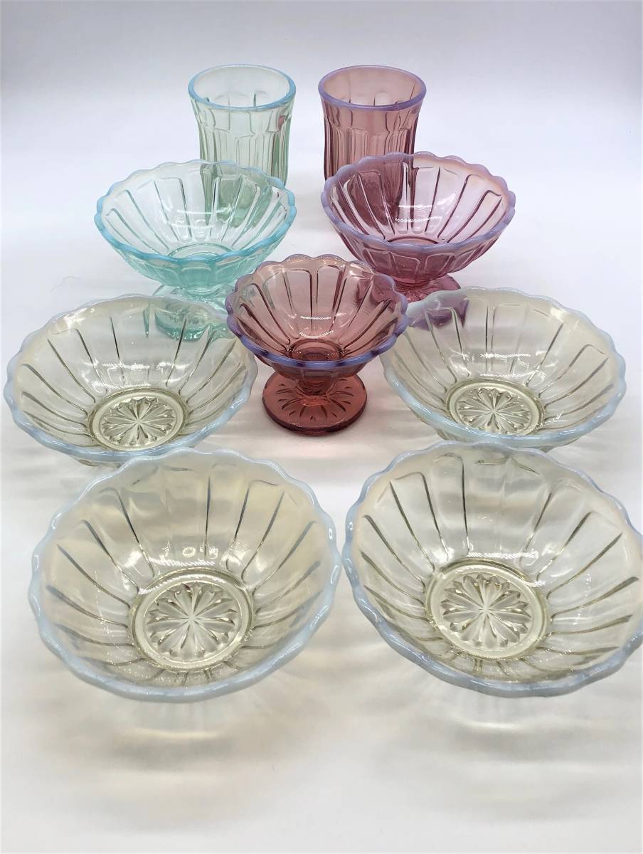雪の花 古代色 廣田硝子 | 小鉢 フラッペ 雪の花｜廣田硝子 ガラス 器
