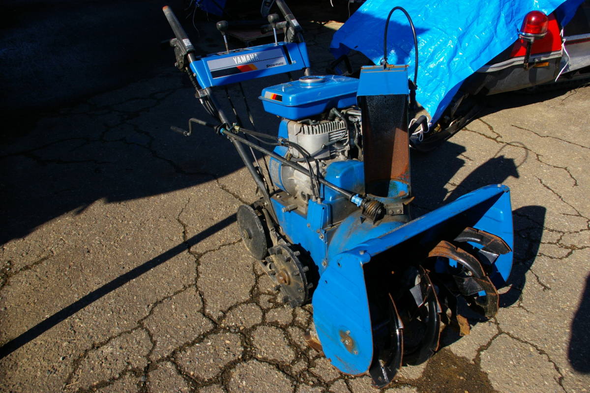 売れました】・・・上越市 除雪機 YAMAHA YSM560・・・