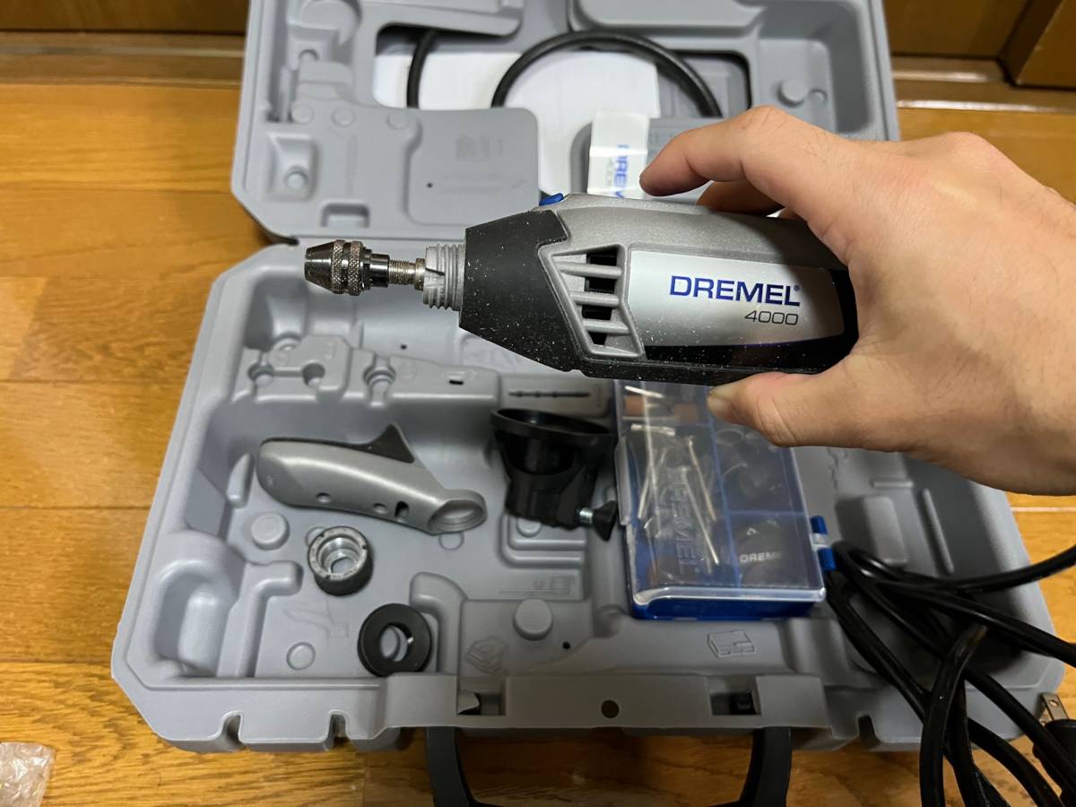 ドレメル DREMEL4000 ロータリーツール ルーターセット ドレメル DREMEL4000 ロータリーツール ルーターセット