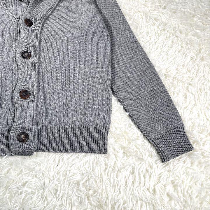 極美品】Felisi フェリージ イタリア製ショールカラーコットン 