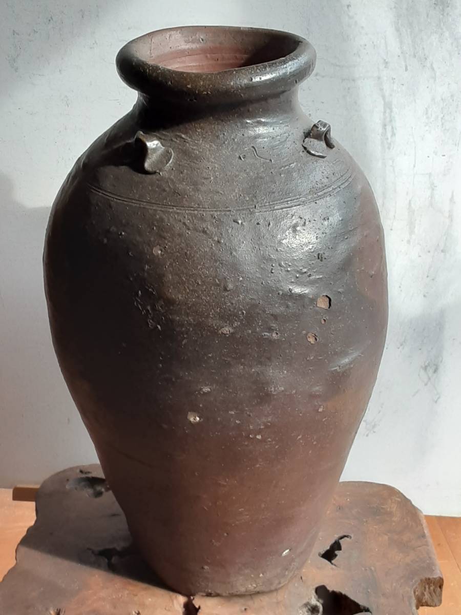 お買い得 琉球王朝 知花古窯 焼締酒壺 17世紀(壺屋)｜売買されたオークション情報、yahooの商品情報をアーカイブ公開 - オークファン 壺屋