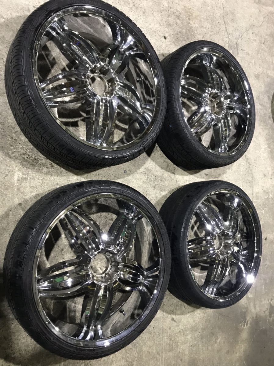 MKW 26インチ ホイール 139.7 6穴 アメ車(23インチ以上)｜売買された  