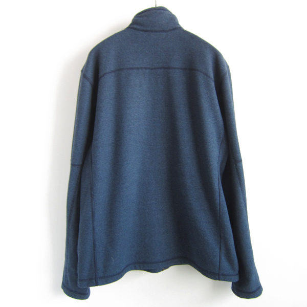 美品 アメリカ企画 ノースフェイス 裏起毛 フリース系 フルジップ ジャケット 紺系 メンズL THE NORTH FACE 服 中古 D141-18-0010X_2