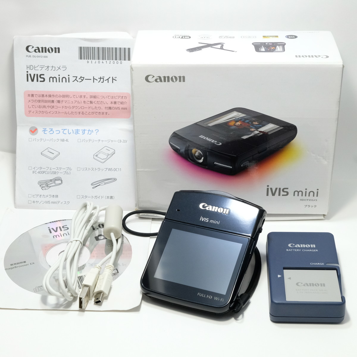 Canon iVIS mini ☆美品☆ mini iVIS Canon Approx. 0 #50000