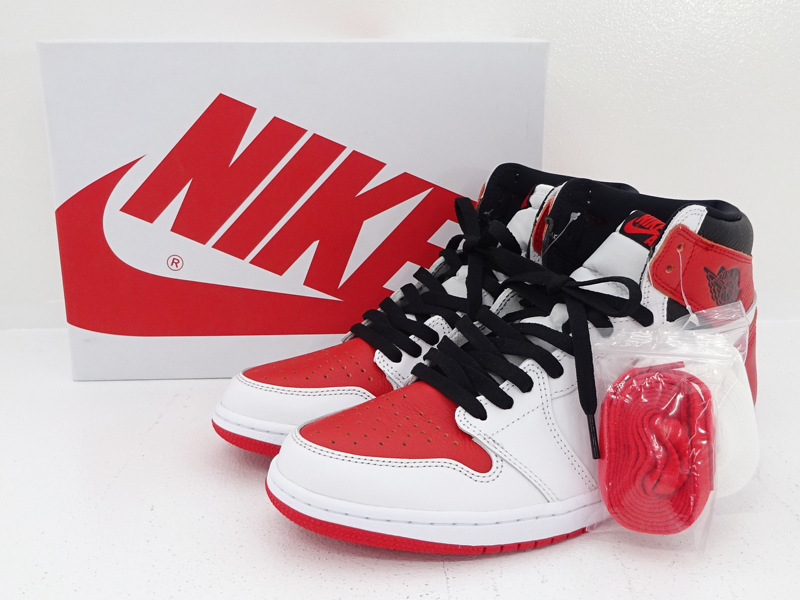 ★未使用★NIKE(ナイキ) AIR JORDAN 1 RETRO HIGH OG スニーカー 27.0cm US9 555088-161★【AP126】