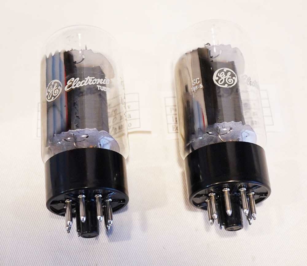 GE 7027A 真空管 4本 純正箱付 PAIRテストデータ記載 - メルカリ