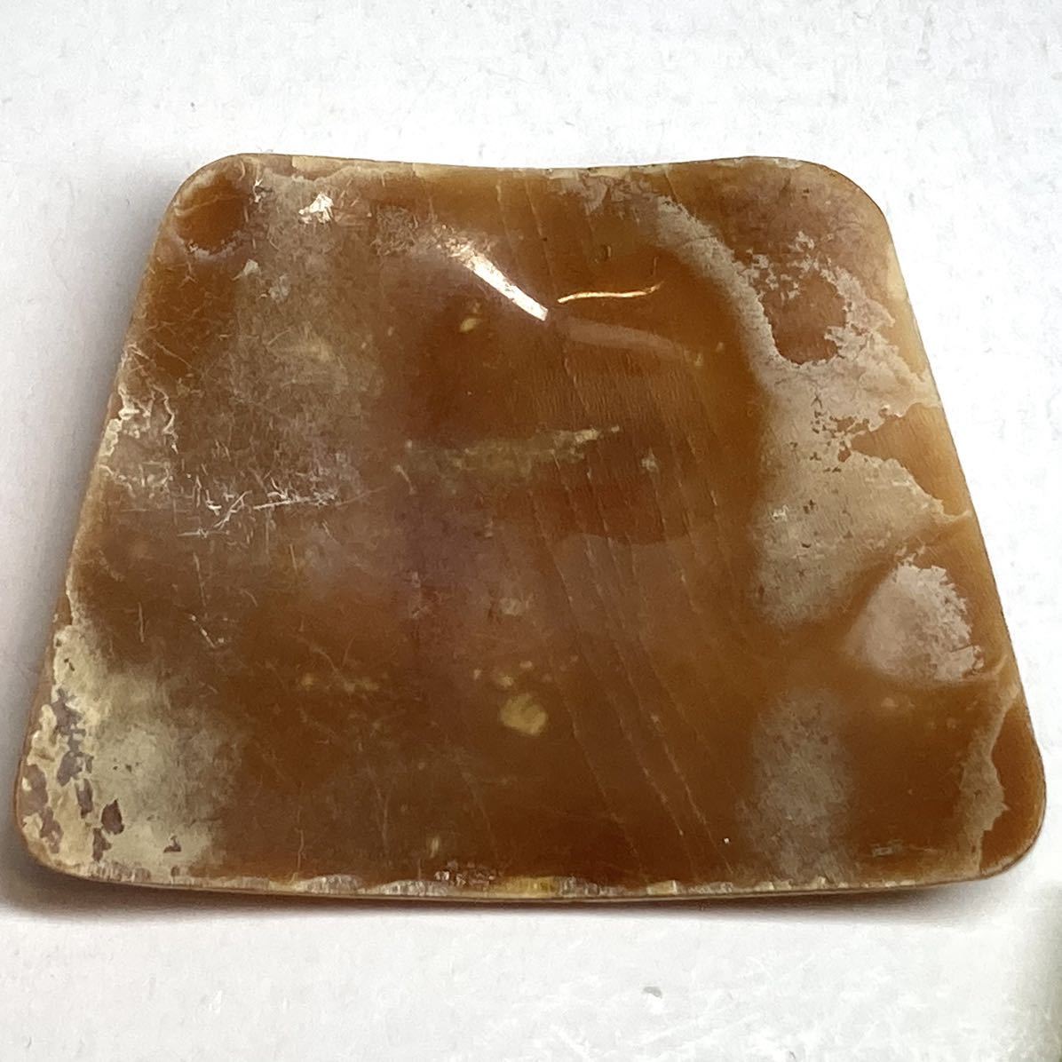 □シェルカメオ10.3g□51.5ct 46.8×57.9mm ルース 彫刻 貴婦人 作家物