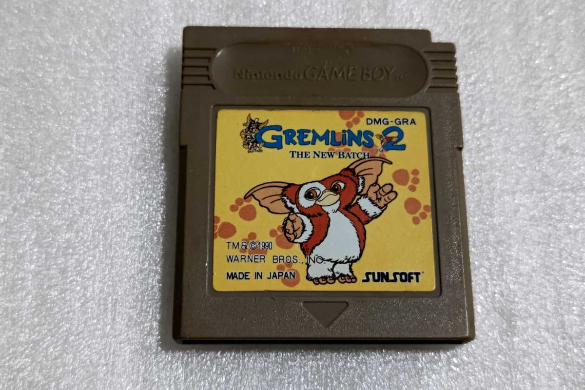 送料無料/動作確認済み/GB/グレムリン2/箱説なし/ゲームボーイソフト  