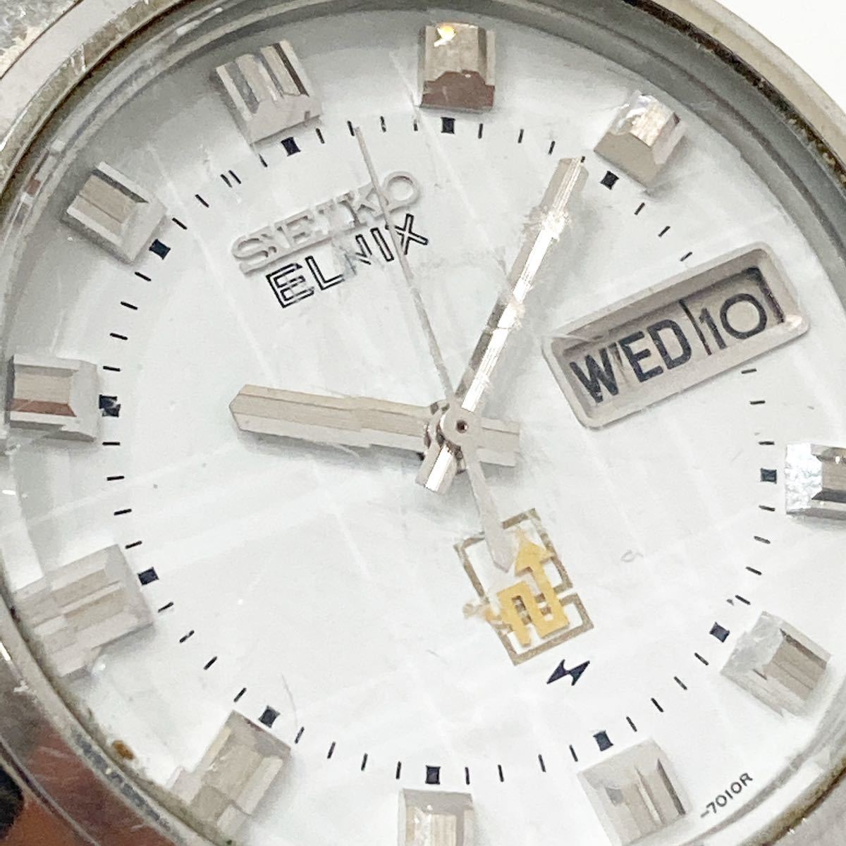 数量限定，格安 SEIKO ELNIX エルニクス 0703-7060 カットガラス 