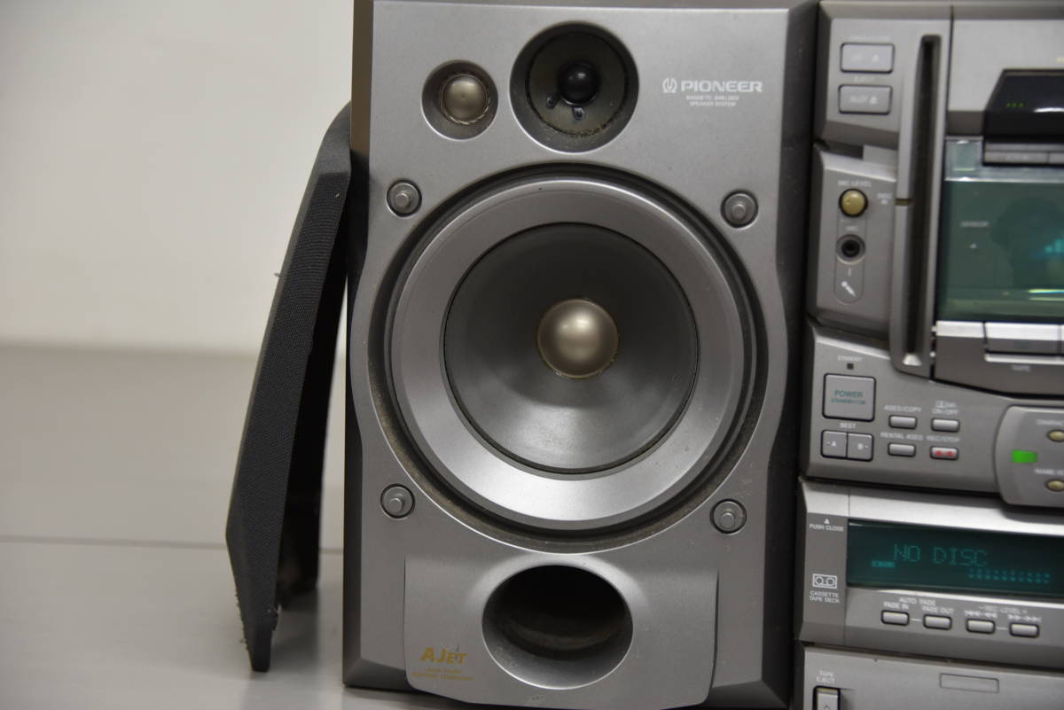 Pioneer XR-P5MD CD⁄MDコンポ スピーカー付 動作確認済み 公式 Pioneer