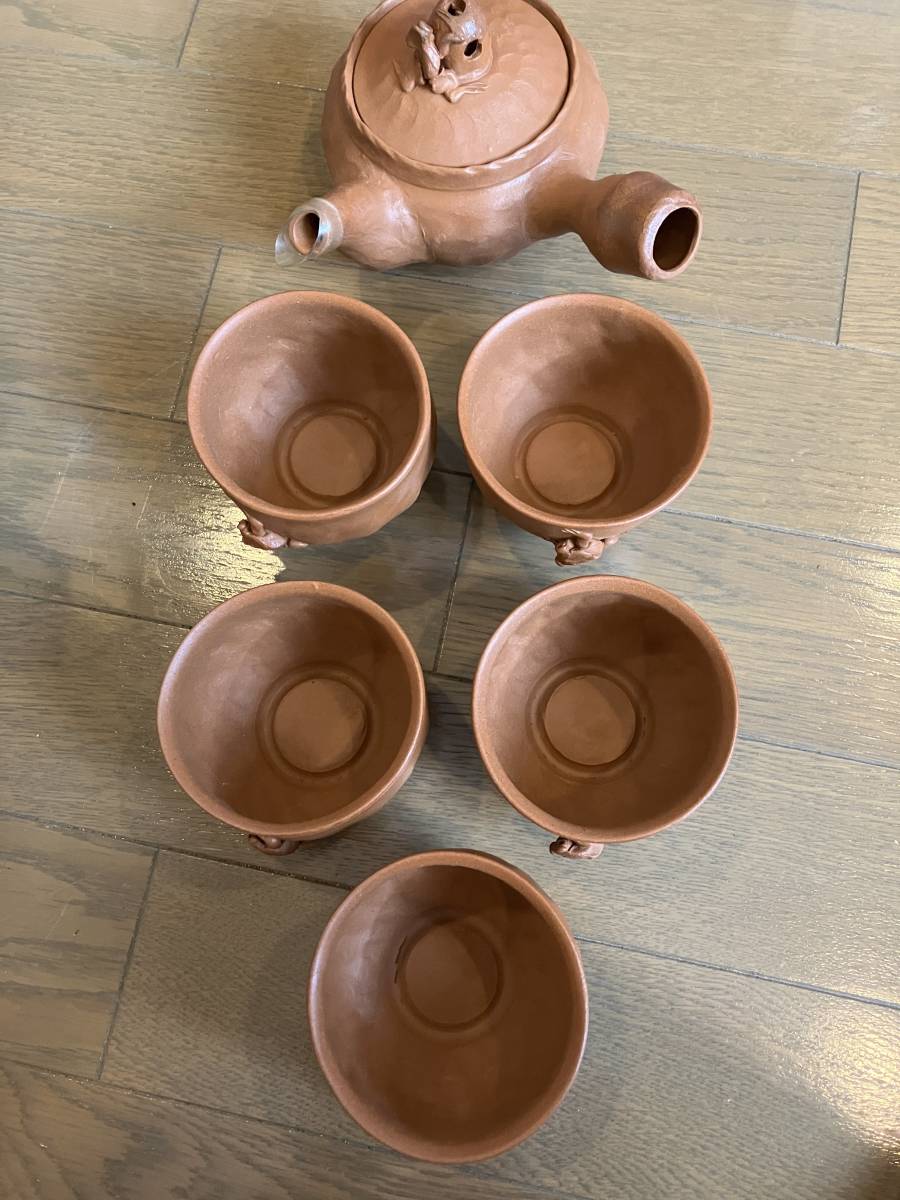  急須と湯呑セット(茶器セット)｜売買されたオークション情報、yahooの商品情報をアーカイブ公開 - オークファン 茶器