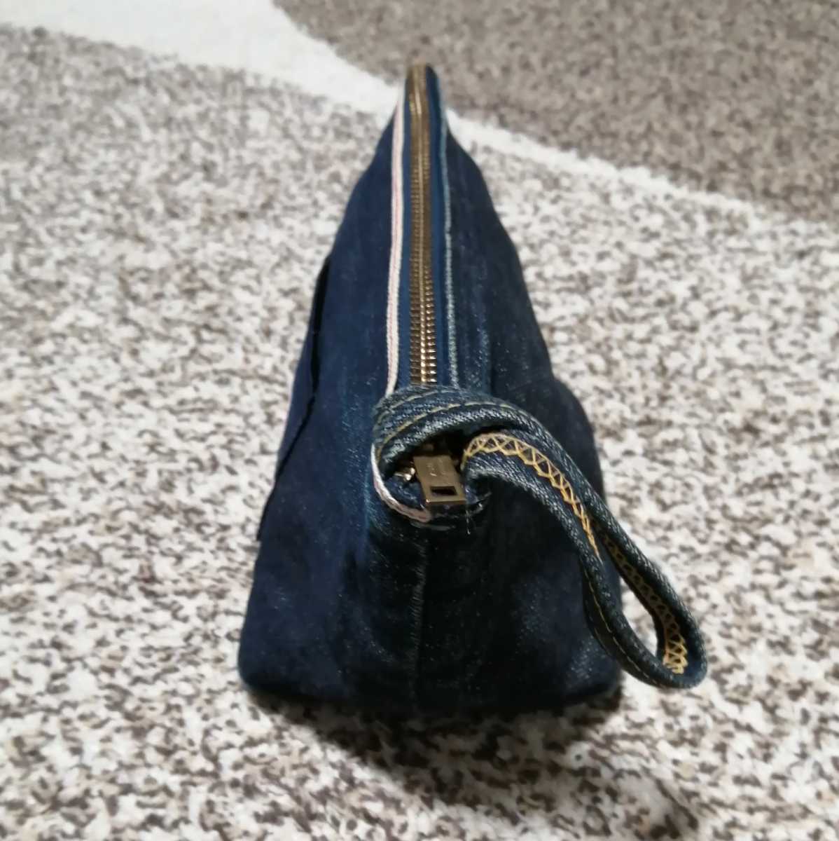 EVISU ポーチ エヴィス ボディバッグ ウエストポーチ EVISU 日本製