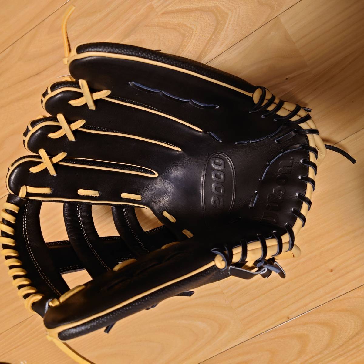 Wilson A2000 軟式グローブ イエロー SG-117 Wilson A2000 軟式