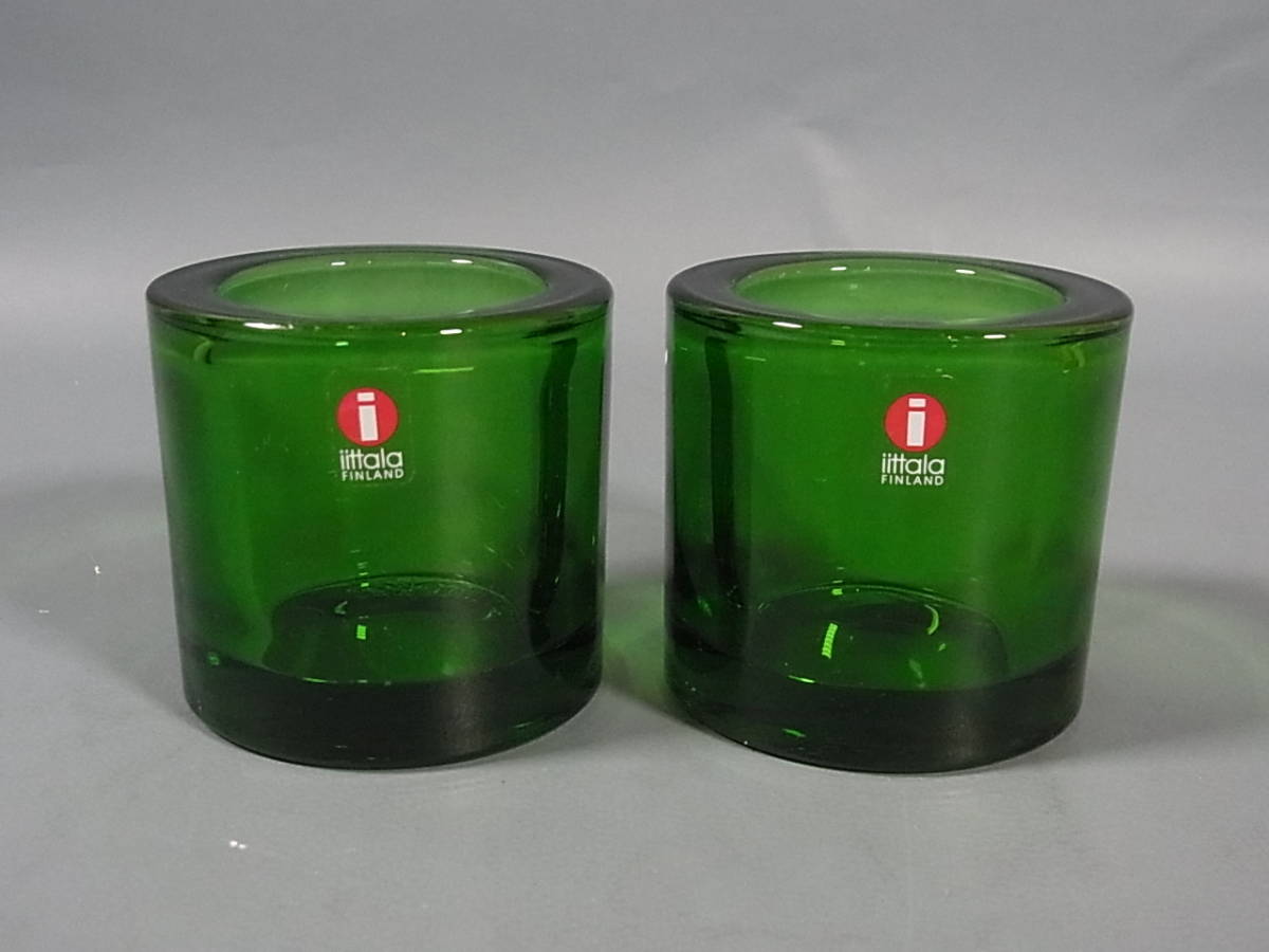 イッタラ iittala マリメッコMarimekko☆キャンドルホルダー2点セット