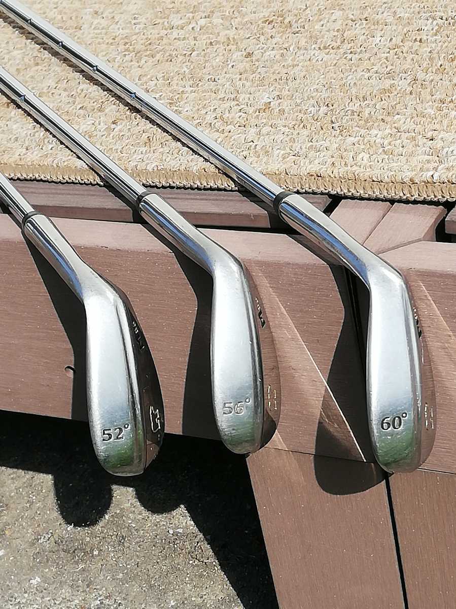 GOLDEN BEAR ゴールデンベアのアプローチウェッジ３本セット Loft 52° 56° 60°　