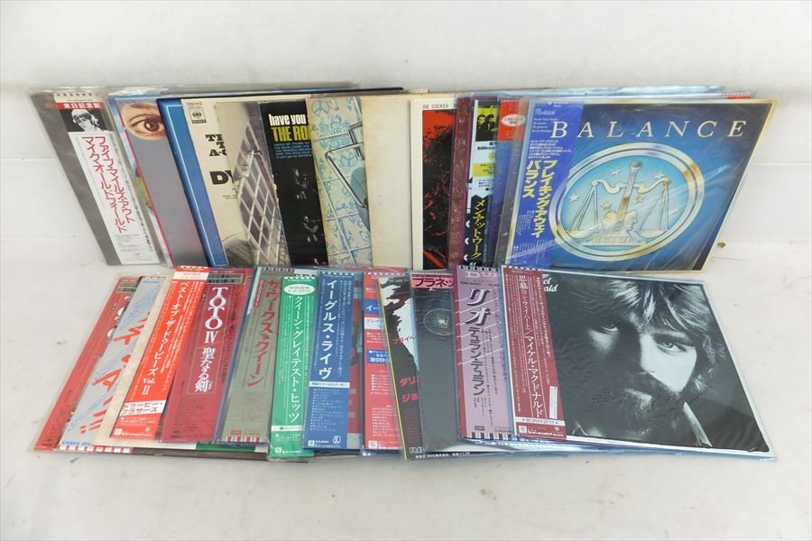 ▽ DURAN DURAN、 Eaglesなど 洋楽ロック 30枚 レコード 中古 現状品