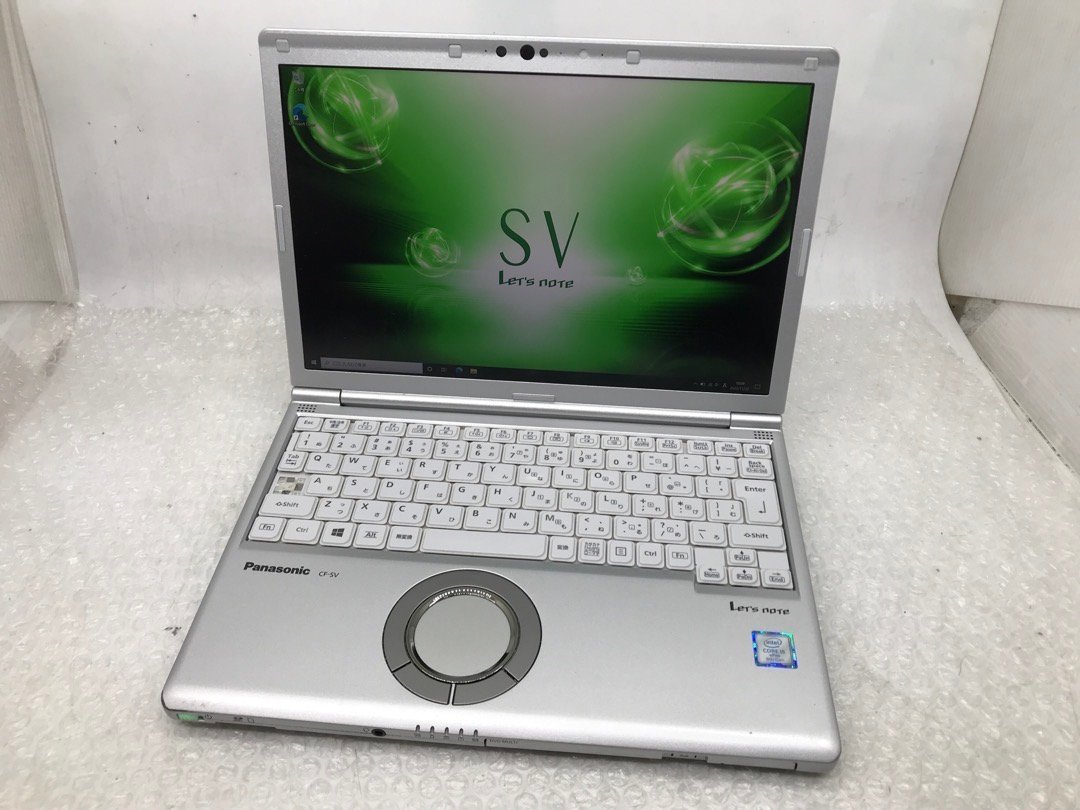 【Panasonic】Let'snote CF-SV7 Core i5-8350U 8GB SSD256GB WiFi WEBカメラ Windows10Pro 12.1インチ 中古ノートPC 累積使用4790時間