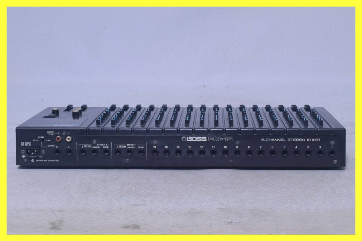 BOSS BX-16 BX-16 Mixer Stereo MIXER STEREO good]