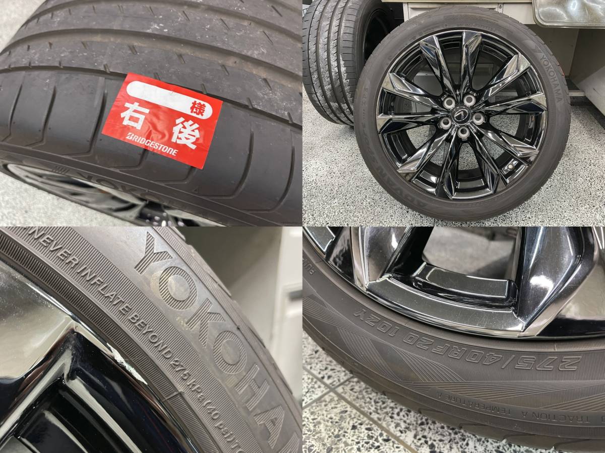 LEXUS レクサス LS500 Fスポーツ 純正 20インチ アルミホイール 