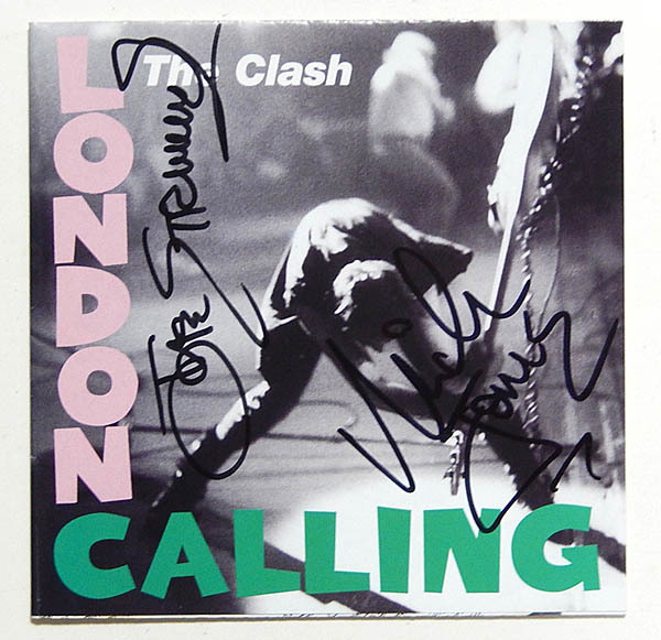 The Clash ザ・クラッシュ ／ | ☆ 直筆サイン入りパンフレット 1982