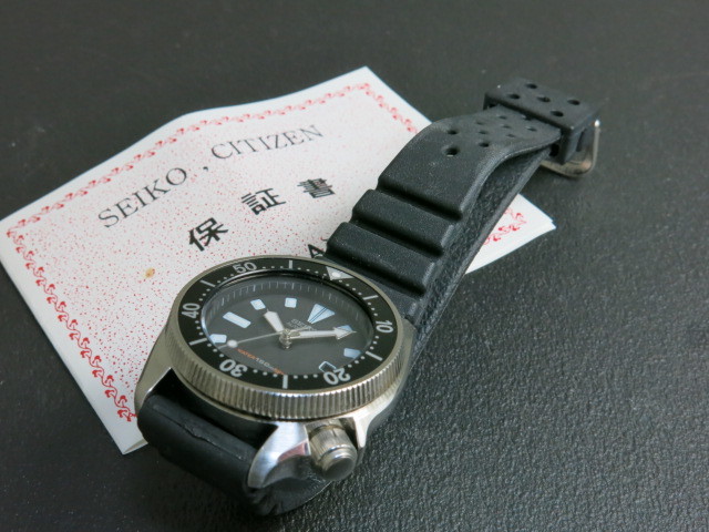 4205 自動巻ダイバー セイコー ダイバー SEIKO AT⁄自動巻 自動 805⁄稼働