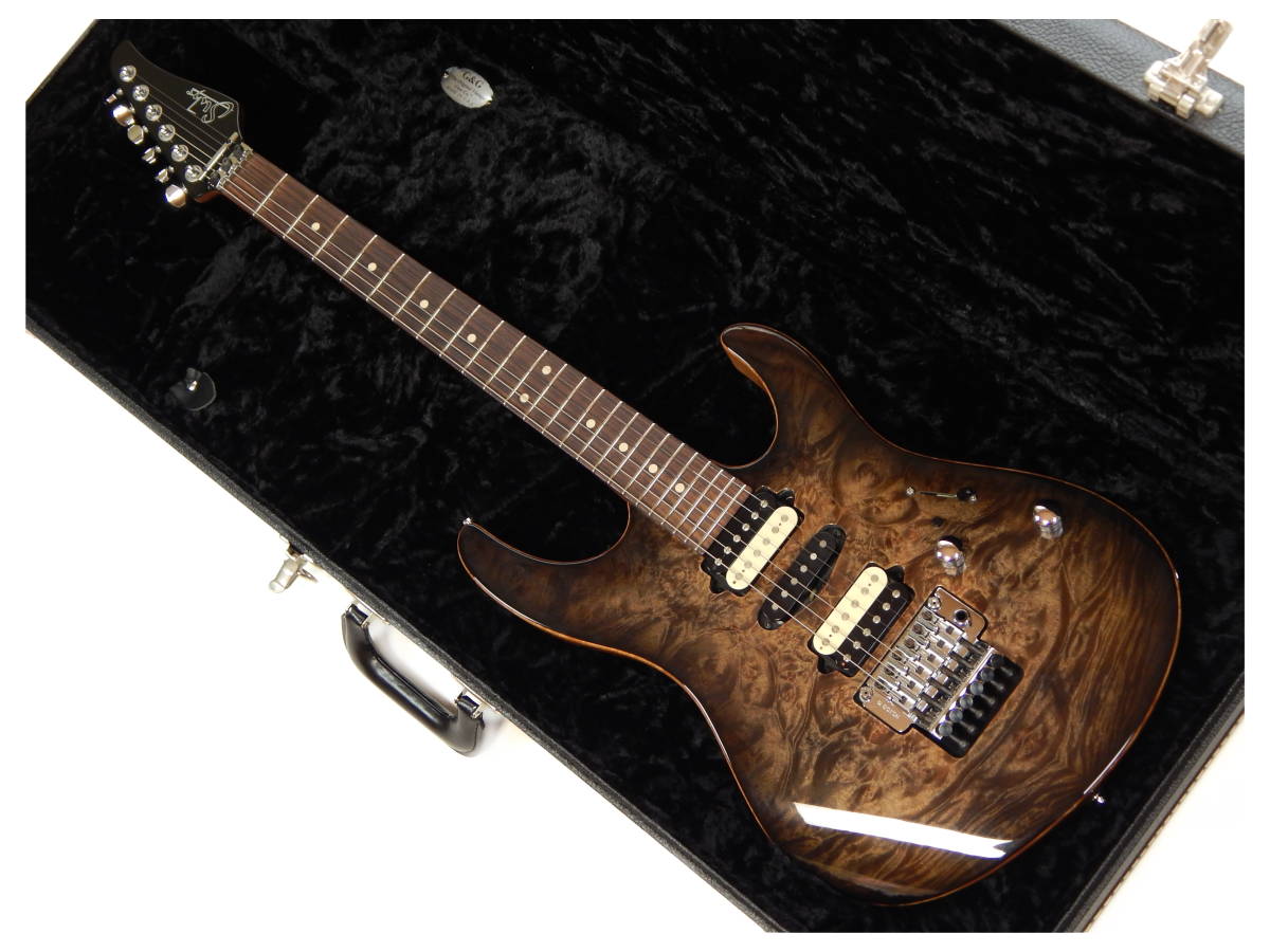 超美品 Suhr Modern Burl Maple Top ジョン・サー モダーン バール 