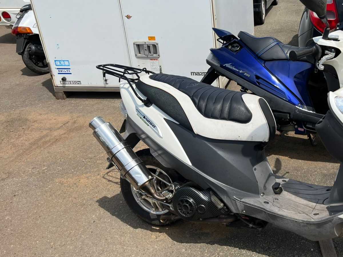 アドレスV125 V125G CF4EA SP忠男コンバットマフラー(マフラー本体 