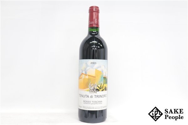 定番人気，品質保証 注目 テヌータ ディ トリノーロ ロッソ トスカーナ 2003 750ml 14.5% イタリア 赤(イタリア)｜売買されたオークション情報、yahooの商品情報をアーカイブ公開 - オークファン 赤