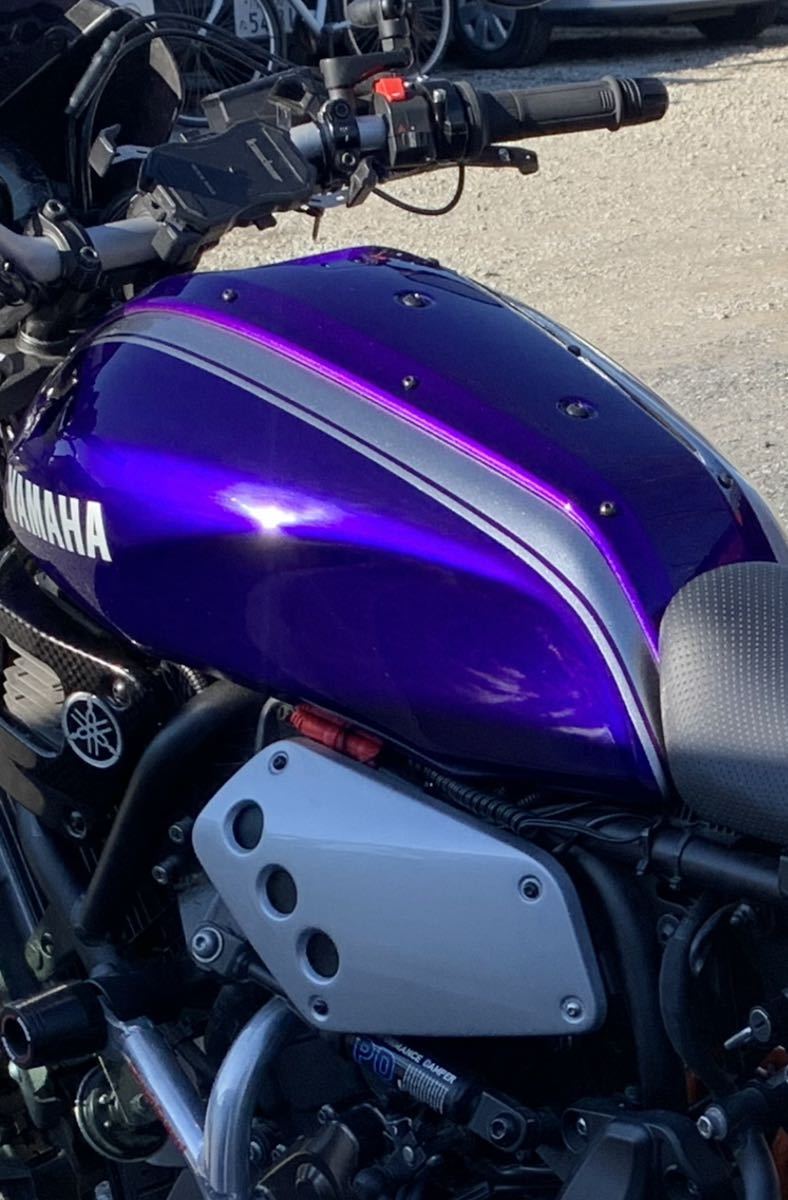 タンクカバー XSR700 タンクカバーセット XSR700 16-24 ブラック 1708U