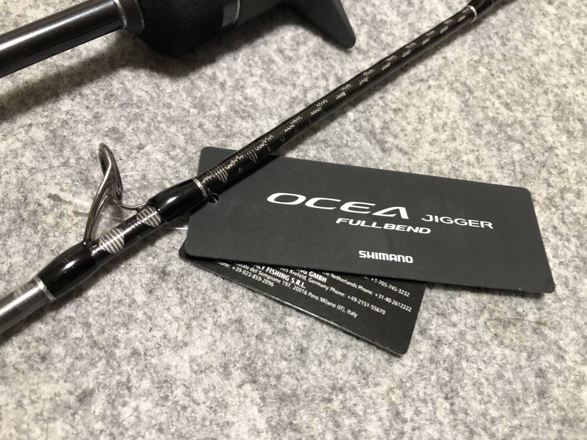 美品 SHIMANO 22 オシア ジガー フルベンド B60-2 即決 OCEAJIGGER