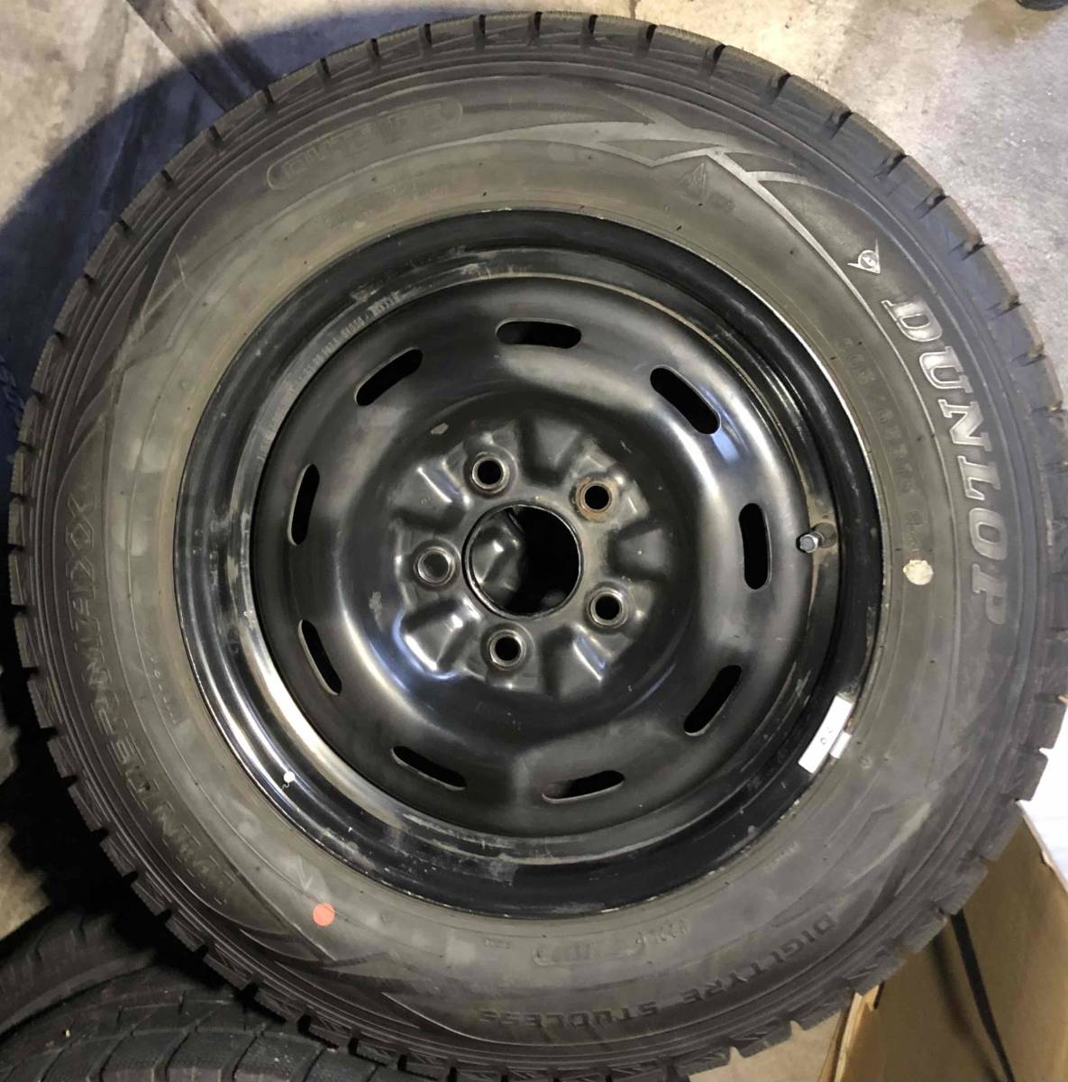中古鉄ホイール 5H 114.3 15×6JJ 15インチ 日産純正 鉄 スチール 
