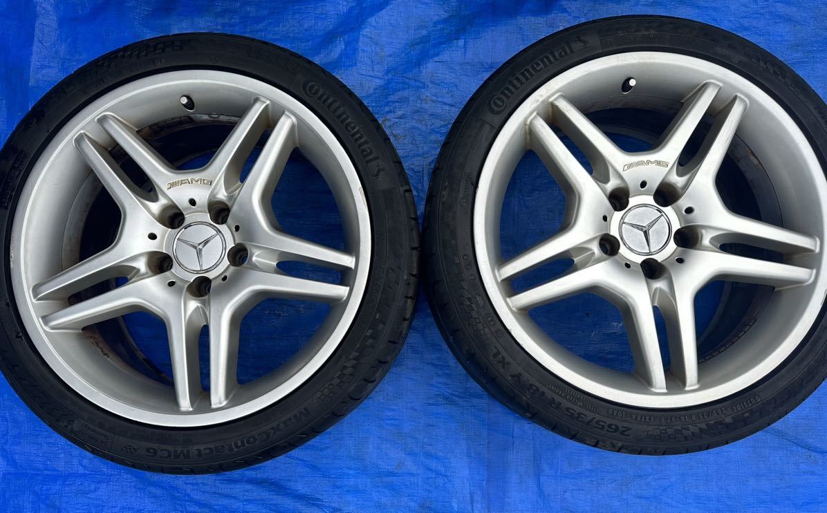 ベンツAMGリア 9J×18 2本 275/35R18 ベンツAMGリア 9J×18