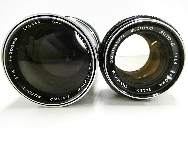 最安値，お買い得 ▽ オリンパス OLYMPUS OM-1 フィルムカメラ OM-SYSTEM G.ZUIKO AUTO-S 1:1.4 F=50mm 他 レンズ