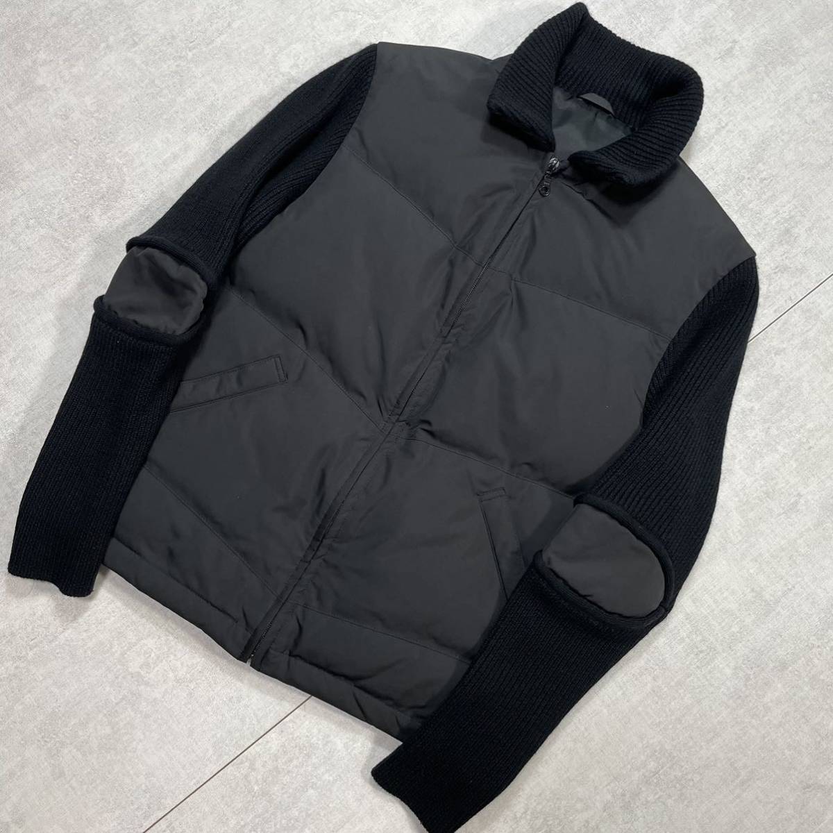 美品】A.A.R Yohji Yamamoto ヨウジ ヤマモト ニット ダウンジャケット 