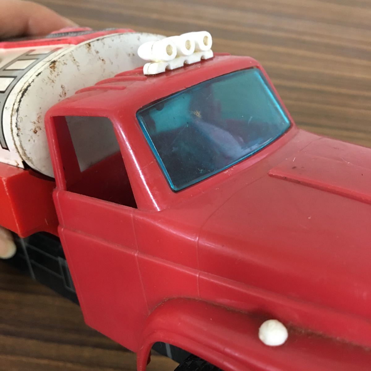 ◯ブリキ トラック ISUZU いすゞ タンクローリー D-741 日本石油