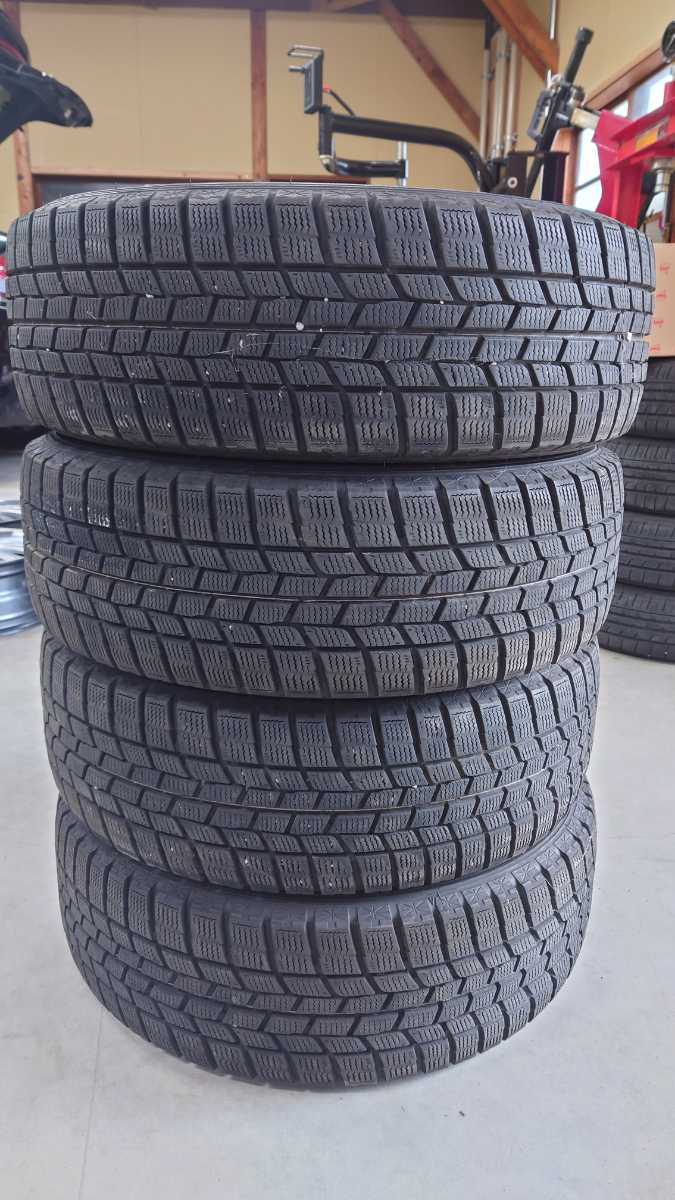2024年製バリ山195/65R15スタッドレスタイヤ グットイヤーアイスナビ7