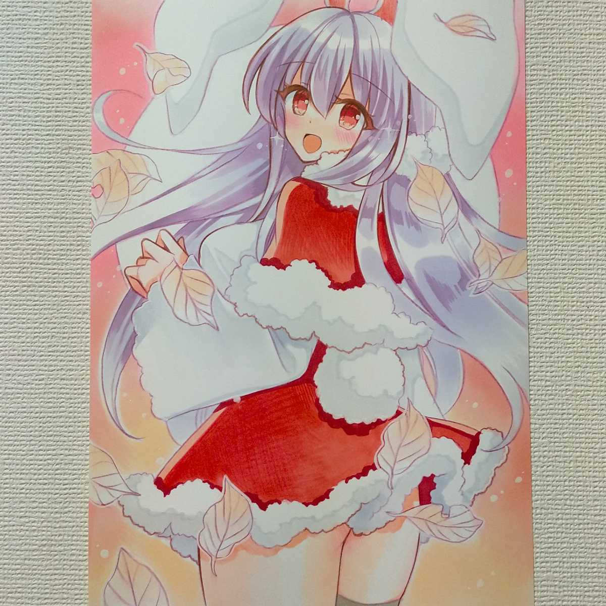 B5 東方project 手描きイラスト 同人 直筆 原画 上質紙256 鈴仙