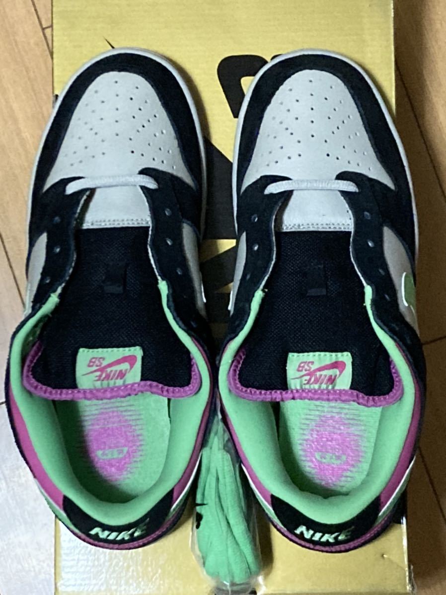 デッド NIKE DUNK LOW PRO SB Magnet Light Poison Green ナイキ 