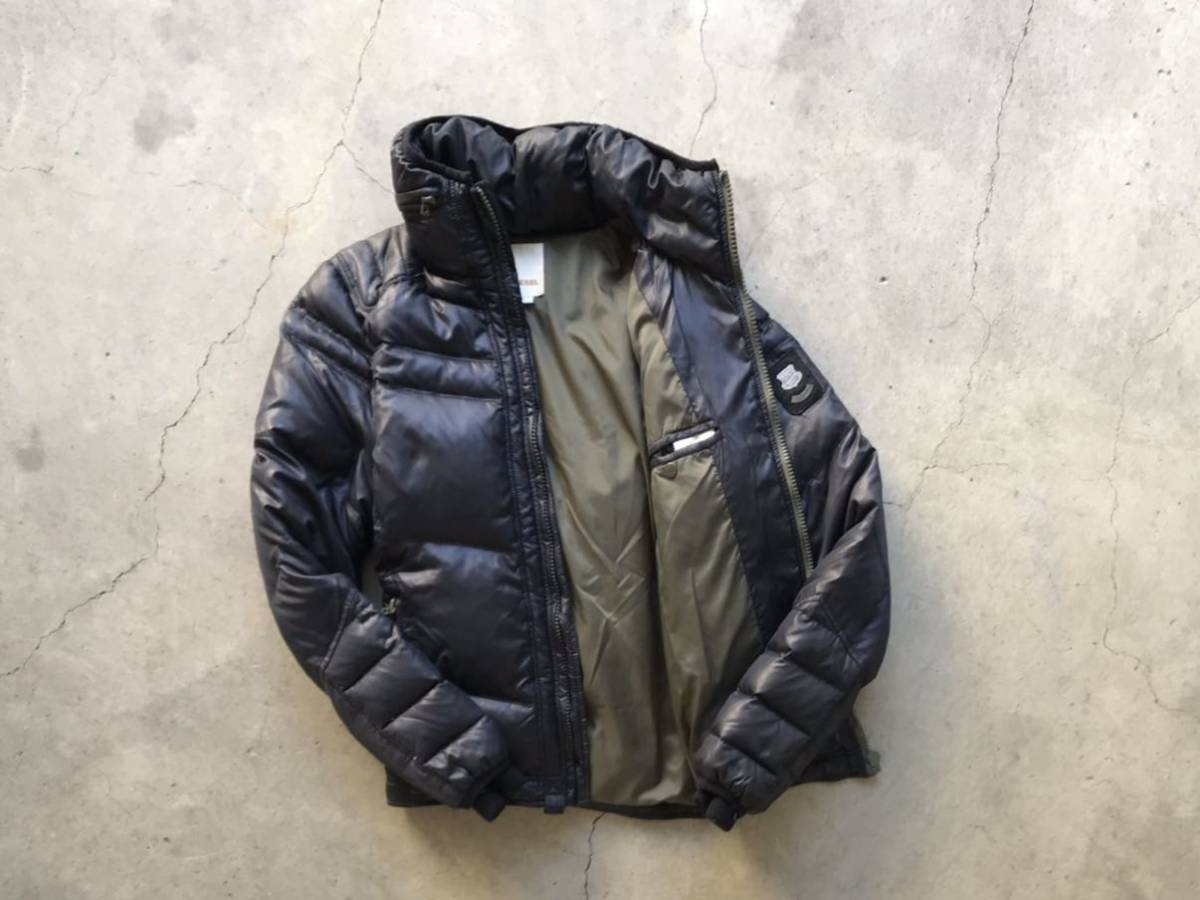 【安い，2026】 DIESEL ダウンジャケット L ディーゼル メンズ ブルゾン モーターサイクルジャケット MA-1 ナイロン(ジャンパー、ブルゾン)｜売買されたオークション情報、yahooの商品情報をアーカイブ公開 - 男性用