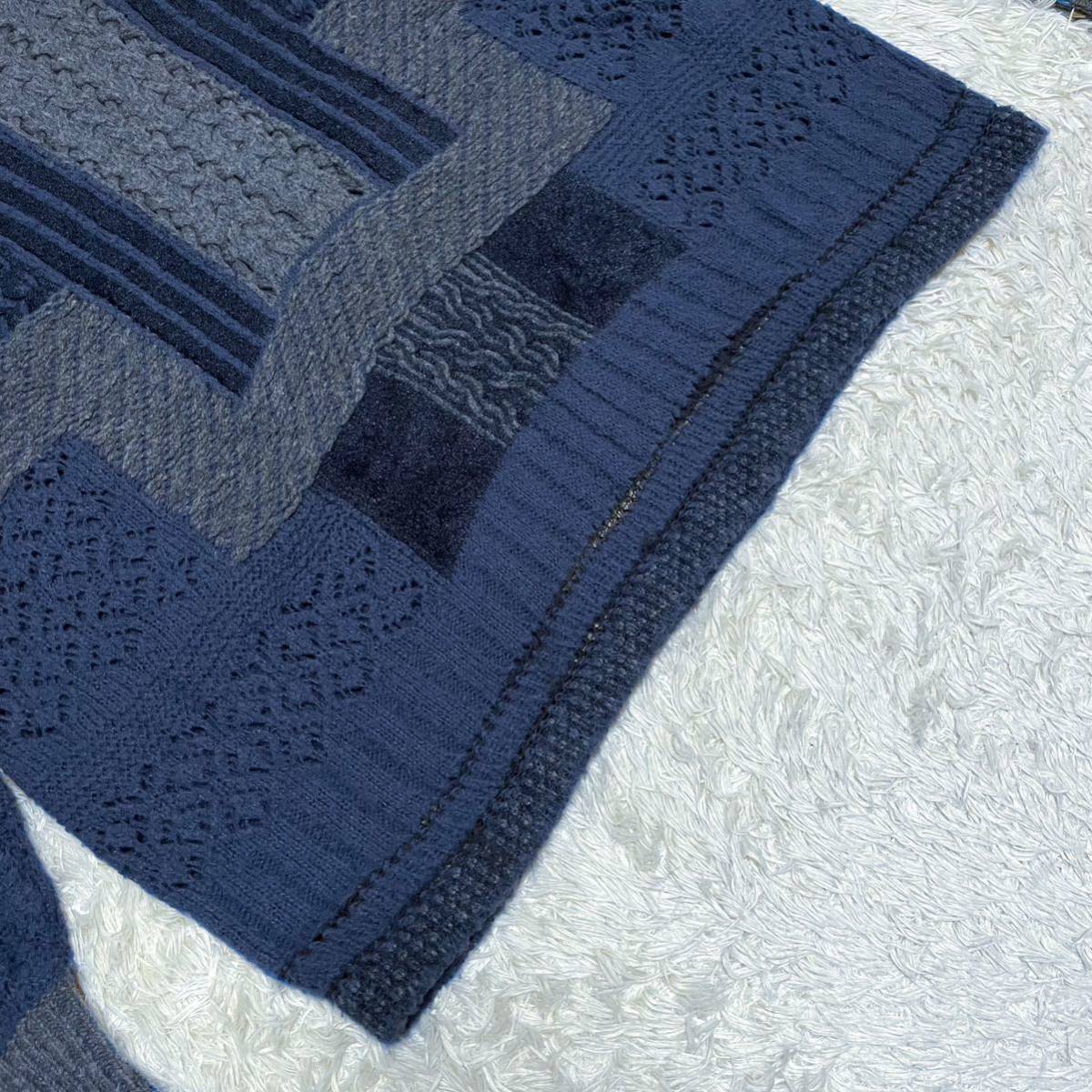 マメクロゴウチ Mame Kurogouchi 19AW ウール ミックスケーブルニット  