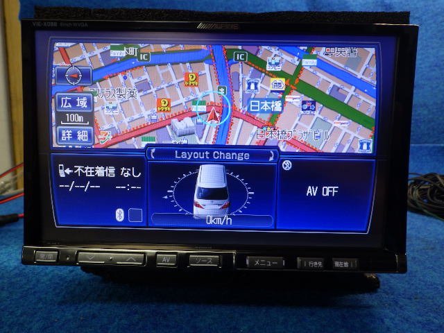 アルパイン ALPINE 8インチ VIE-X088 HDDナビ 30プリウス - VIE