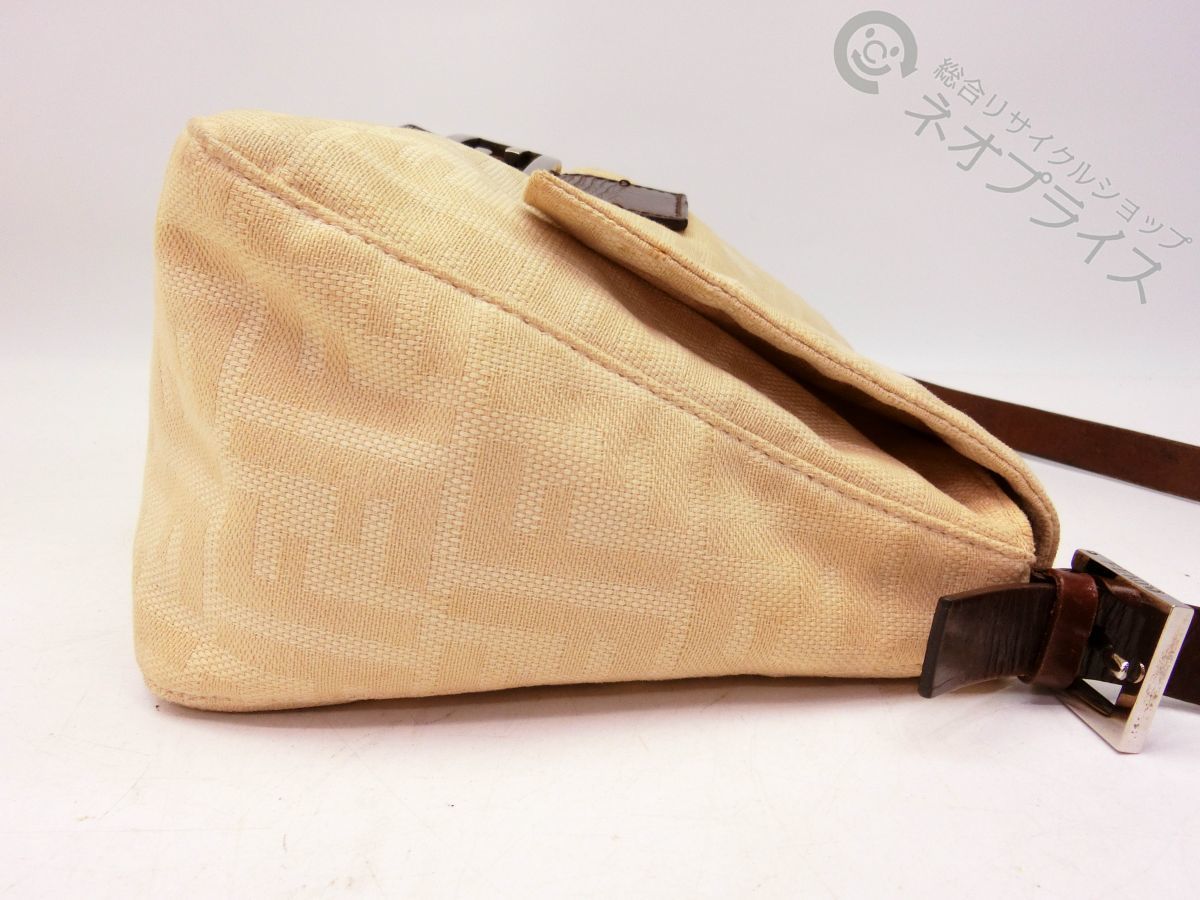 ◇A5026 FENDI フェンディ ズッカ柄 マンマ バケット ショルダー 