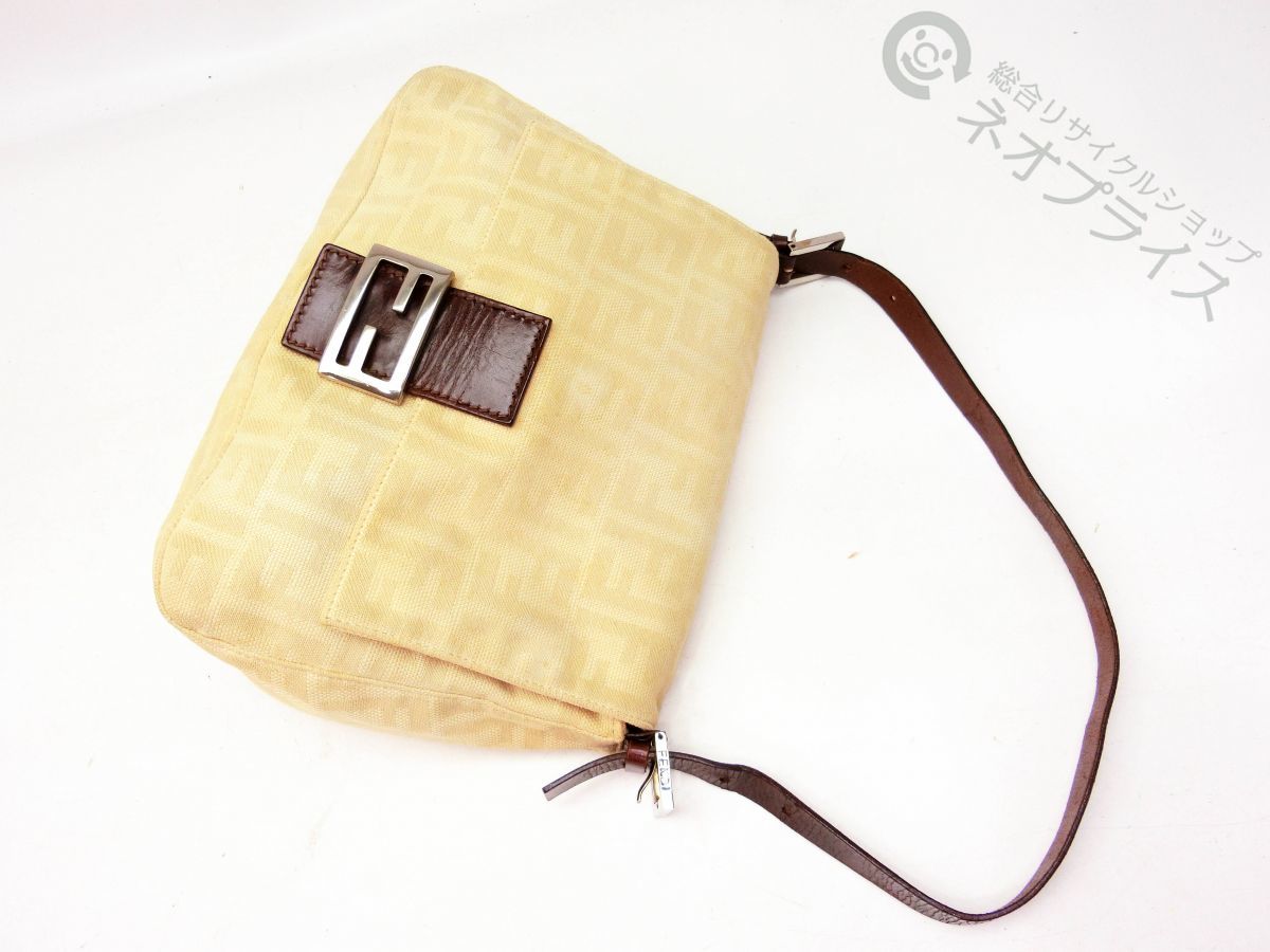◇A5026 FENDI フェンディ ズッカ柄 マンマ バケット ショルダー 